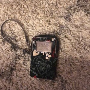 Coach Limited Edition Poppy Wristlet